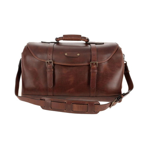 Tom Beckbe Leather Weekender Bag
