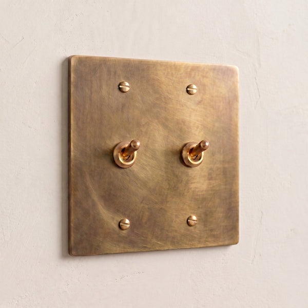Brass Toggle Light Switches