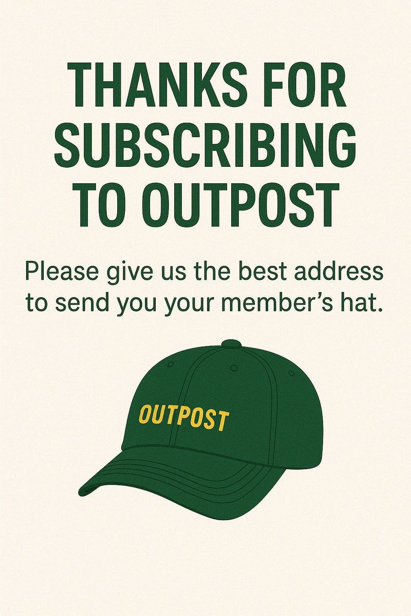 Outpost Member Hats are here!