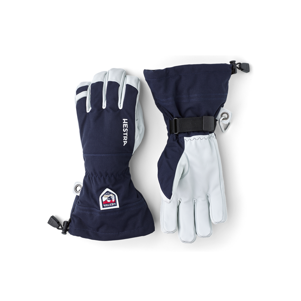 Army Leather Heli Ski - 5 finger