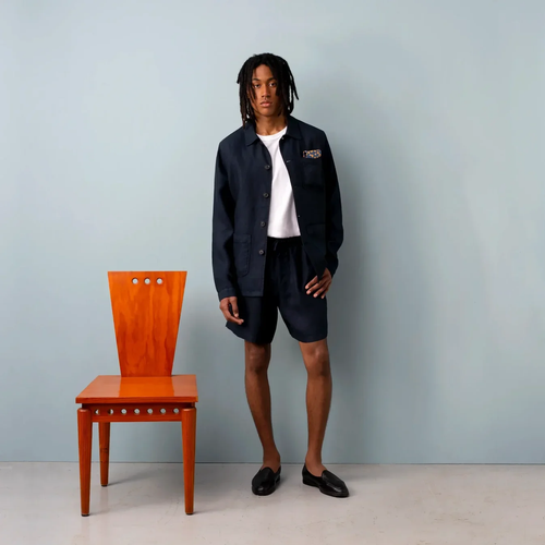 Linen Work Jacket