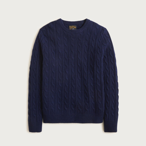 Cashmere cable-knit sweater