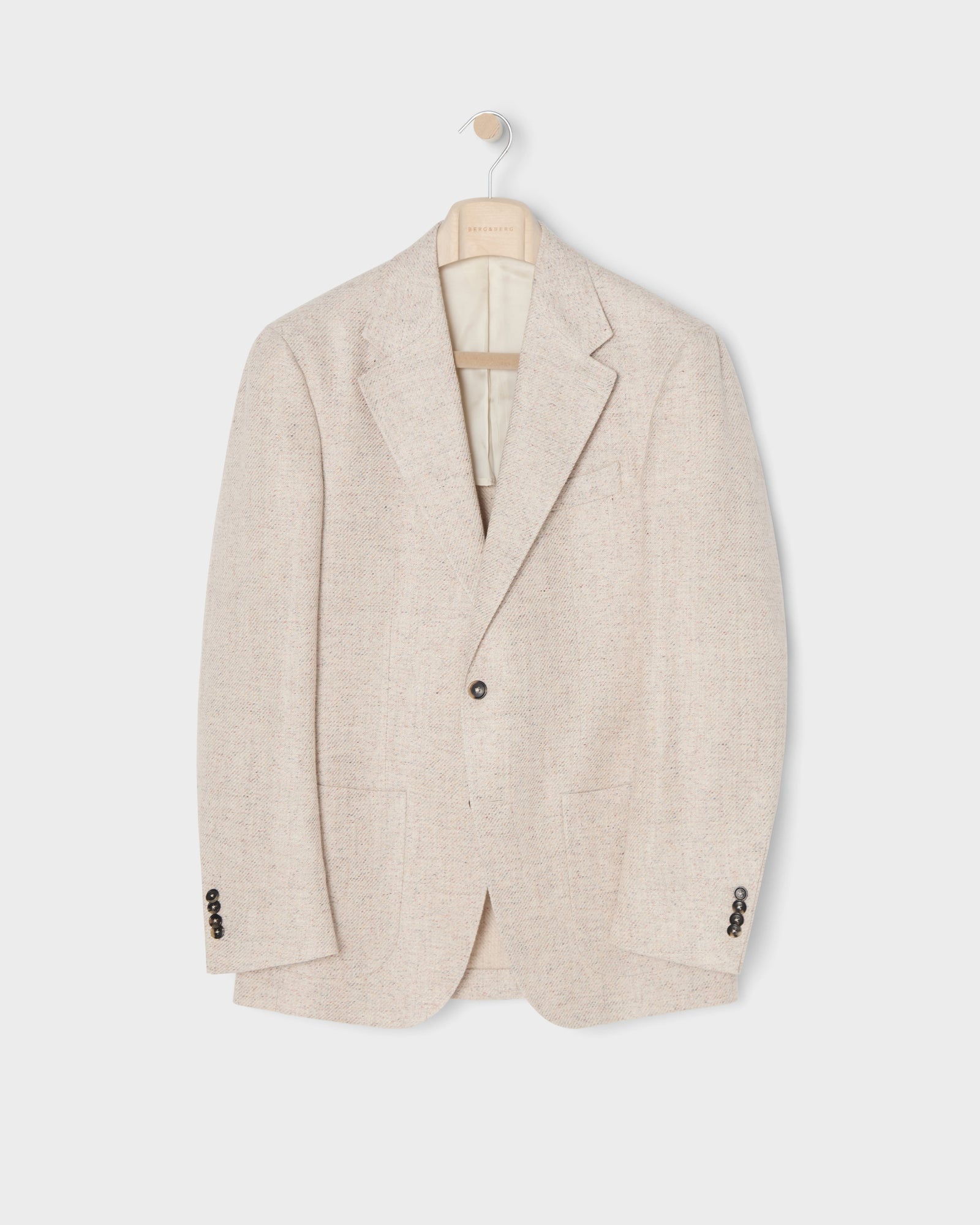 Dag Sport Summer Tweed Jacket - Ecru/Light Donegal