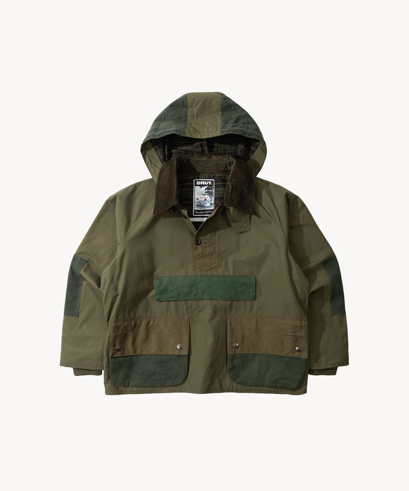 REWORK® POP-OVER WAX JACKET - N° 002