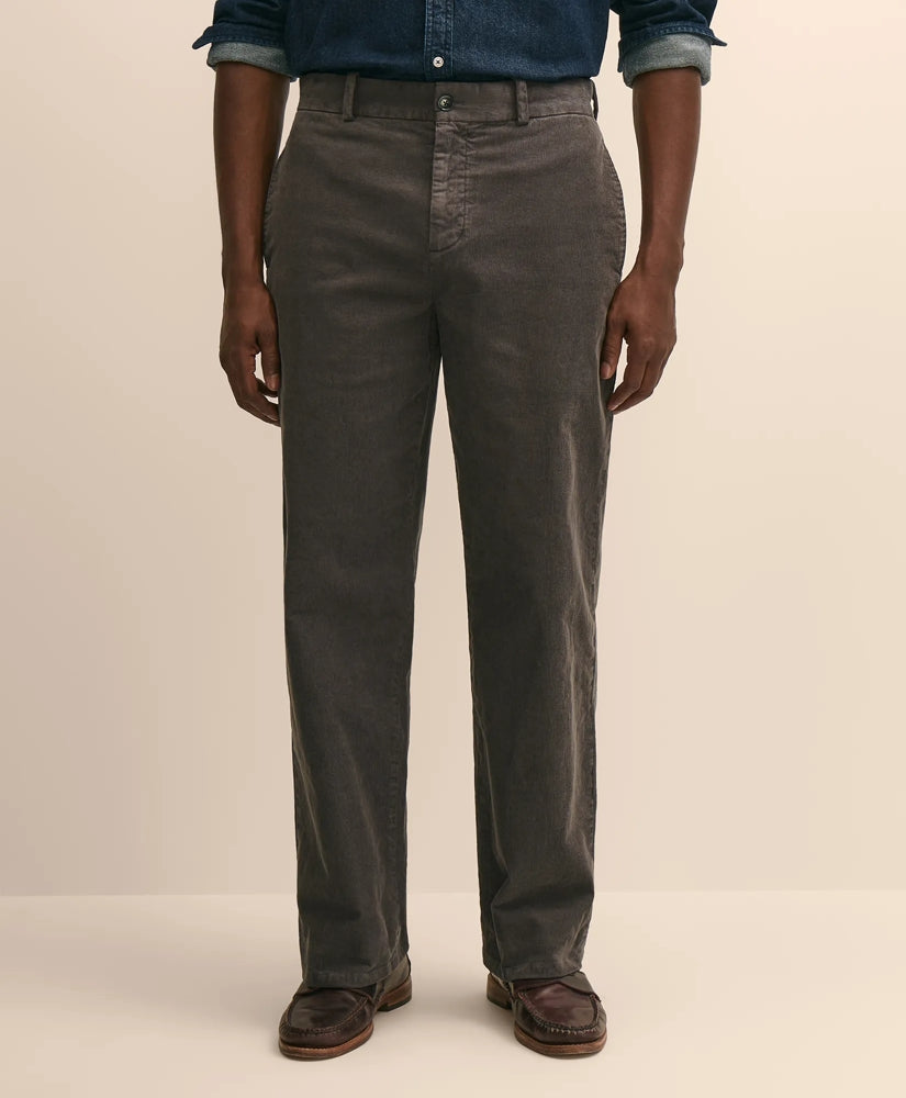 Brooks Brothers Cotton Corduroy Traditional Fit Chinos