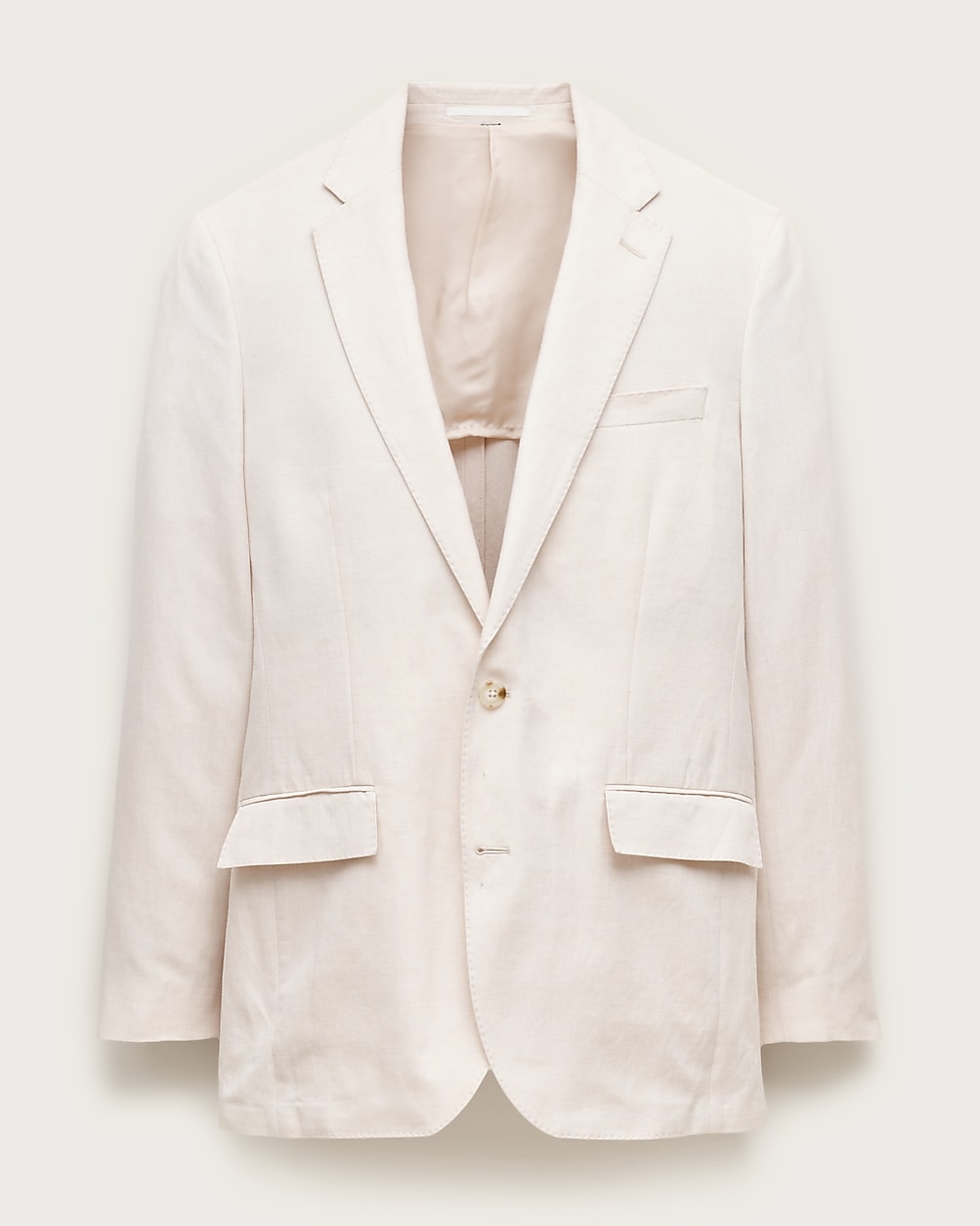 Ludlow Slim-fit suit jacket in Baird McNutt Irish cotton-linen blend