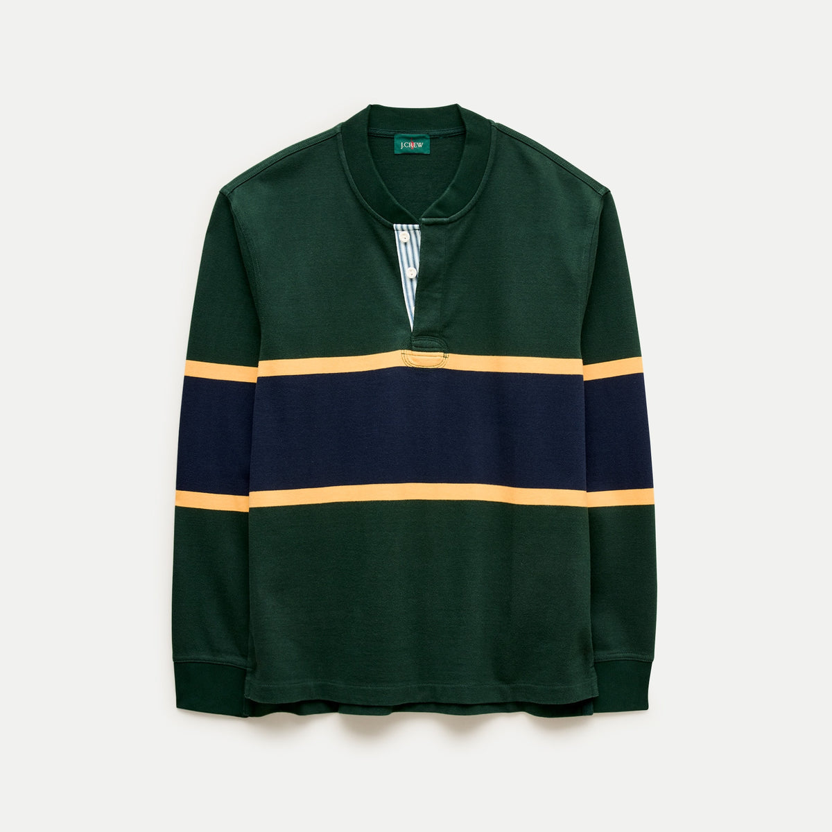 Rugby henley in stripe