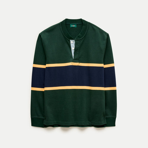 Rugby henley in stripe