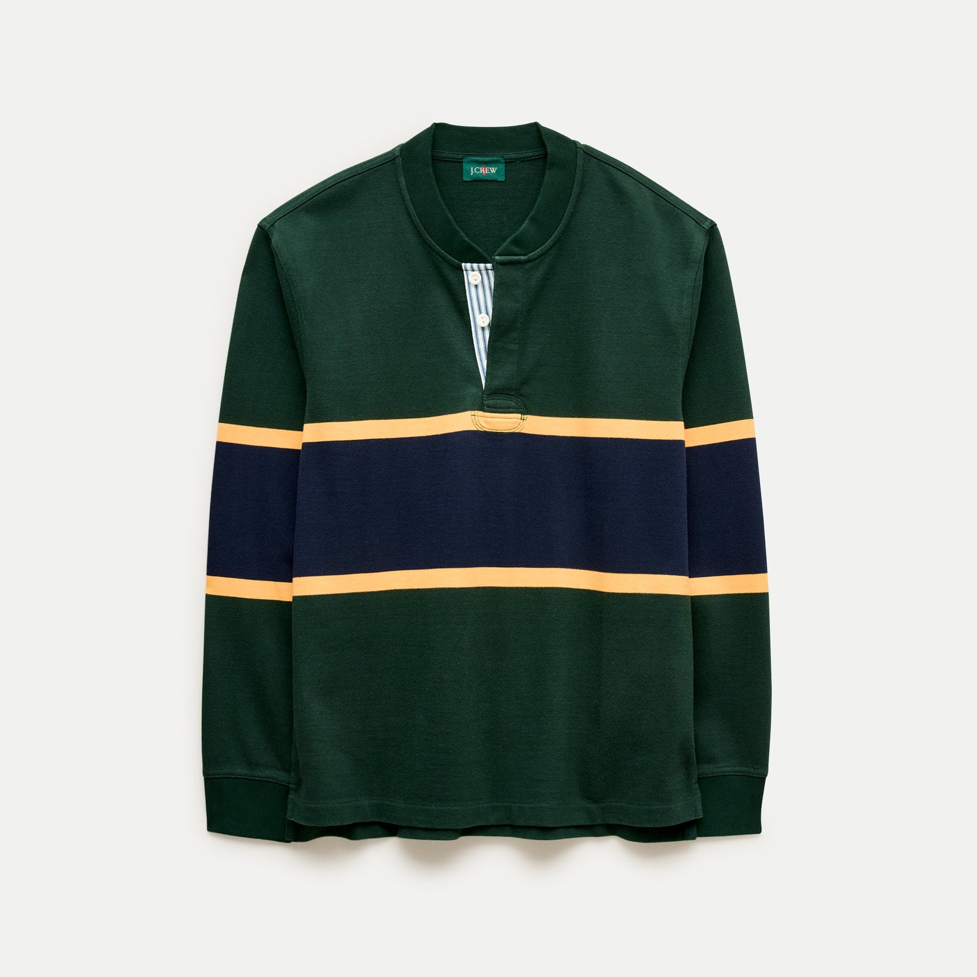 Rugby henley in stripe