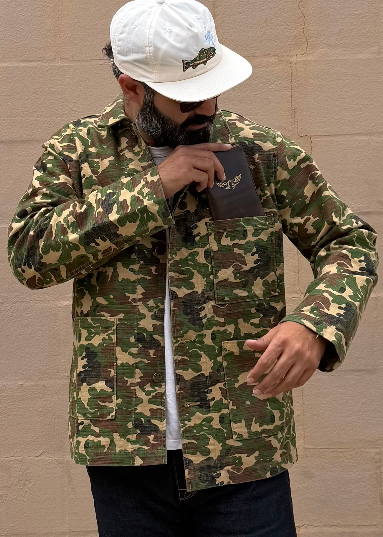 Camo Chore Coat: Chilao x Rivi Goods