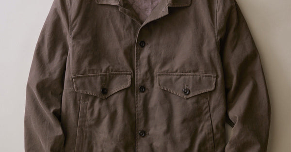 Marine Layer The Sawyer Waxed Trucker Jacket