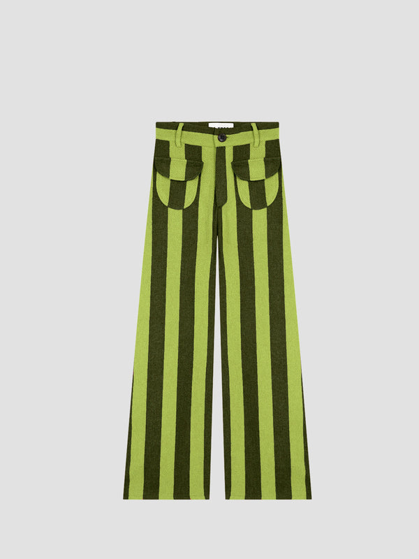 Jason Striped Wool Pants 08