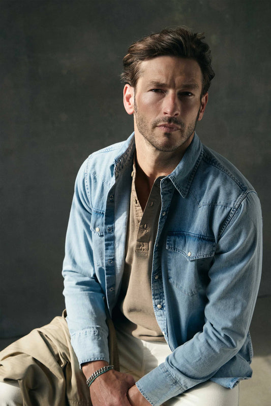 Rivay Wayne Denim Western