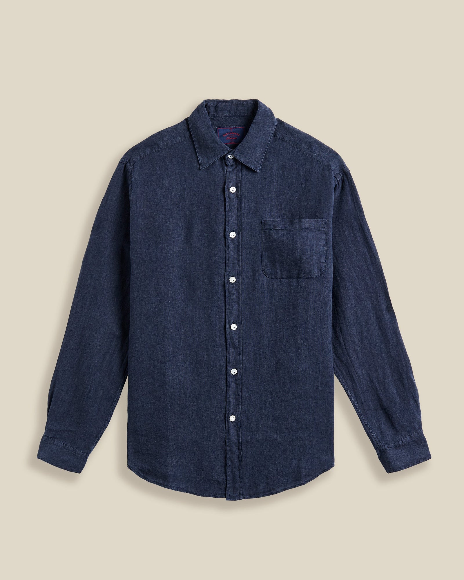 Linen Shirt Navy