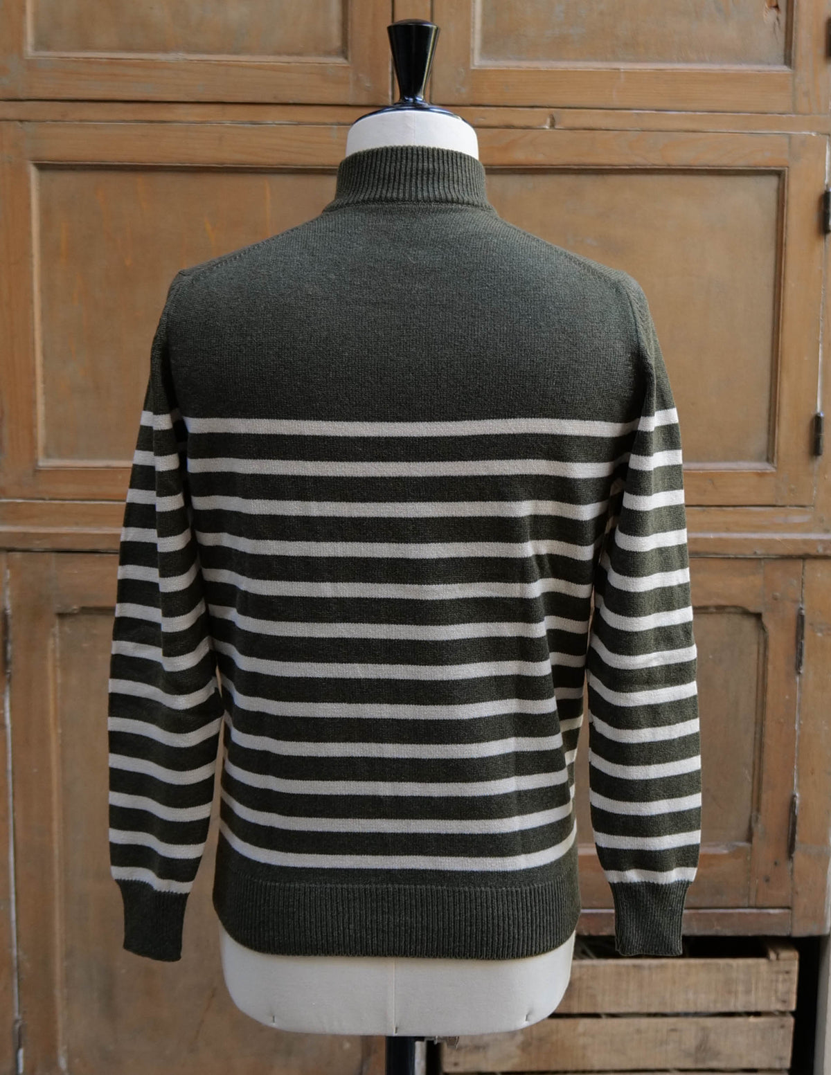 Men’s Striped Turtle Neck
