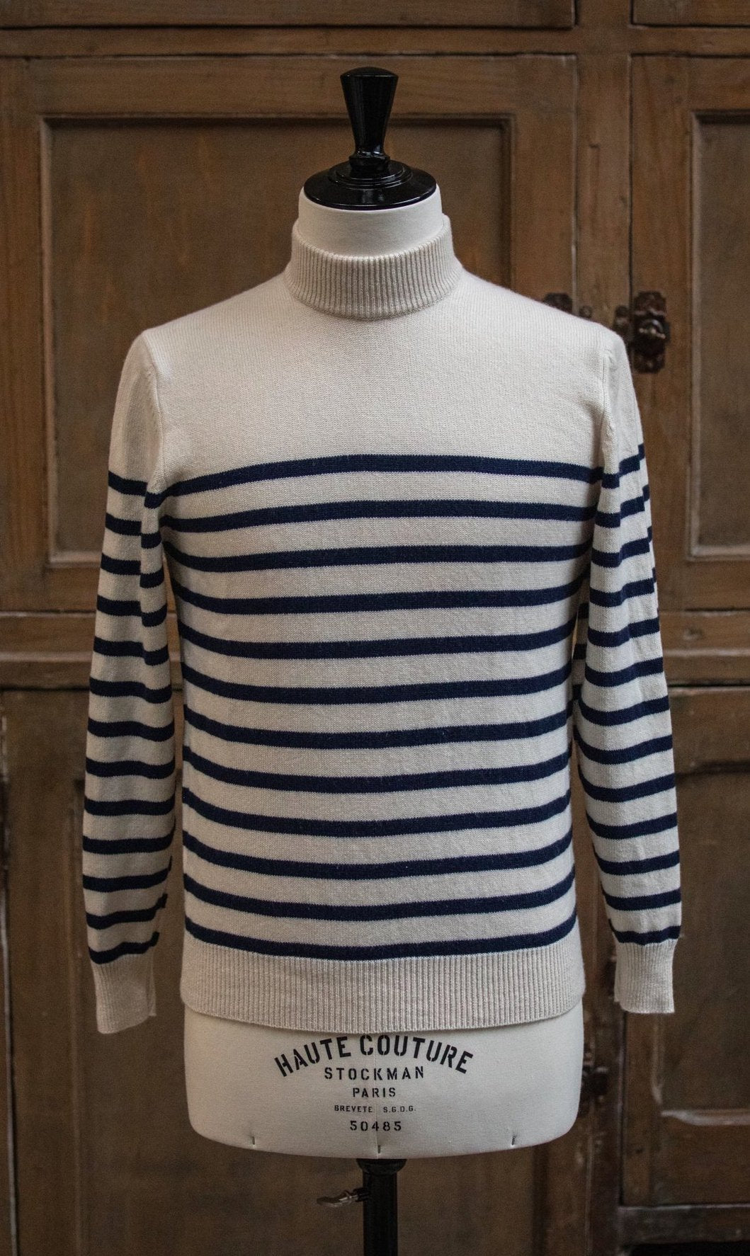 Men’s Striped Turtle Neck
