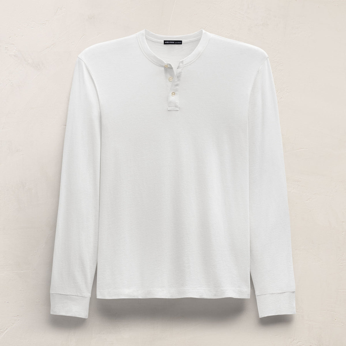 Jamesperse Cotton Cashmere Long Sleeve Henley
