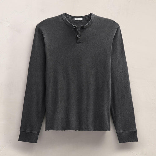 Slub Jersey Long Sleeve Henley