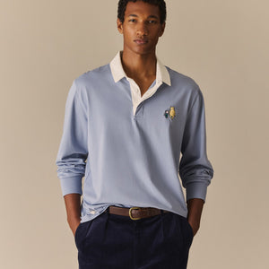 Rowing Blazers Cotton Winnie-the-Pooh & Piglet Rugby Blue