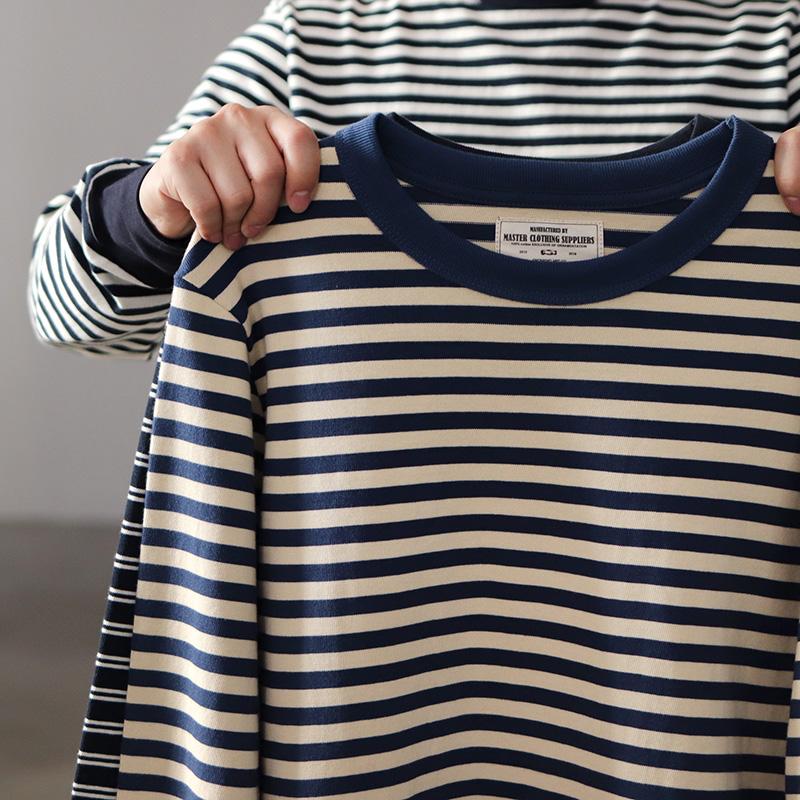 stylesock Retro Autumn Bottom Striped T-shirt