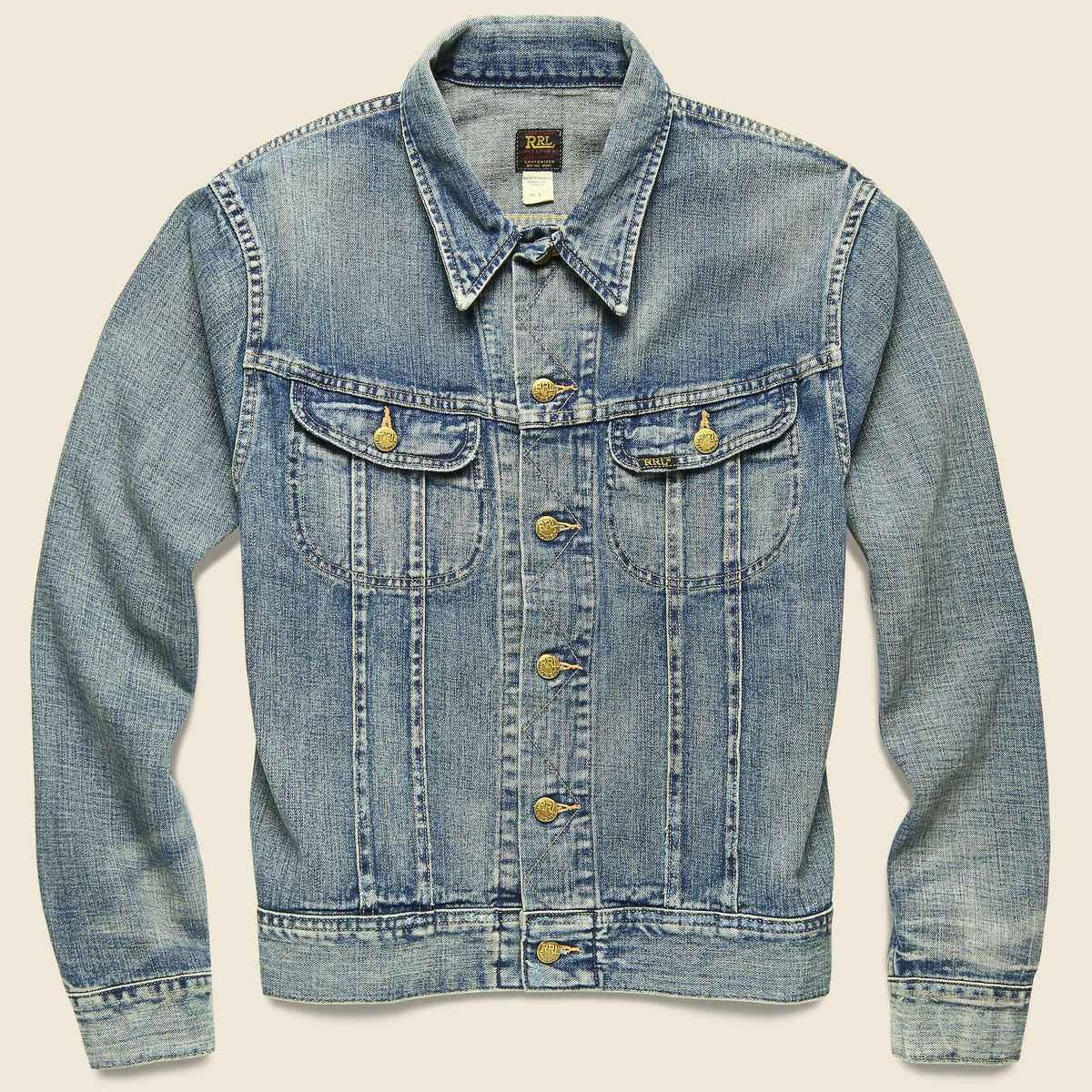 RRL Lot 271 Trucker Jacket, Leeland Wash