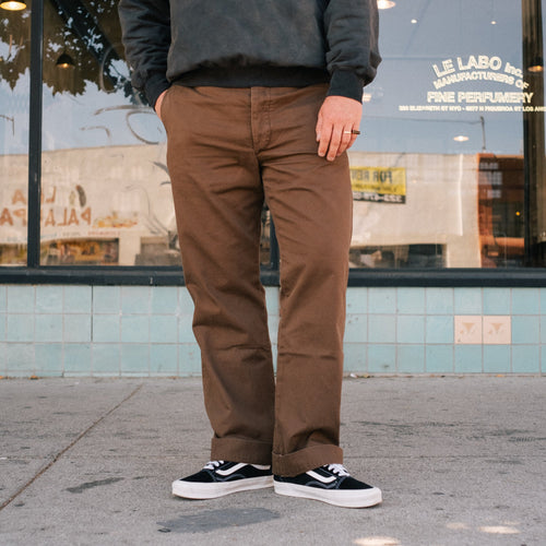 RRL Chino Field Pant Dark Brown