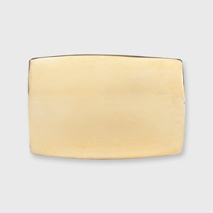 Sid Mashburn Plaque Belt Buckle in Brass