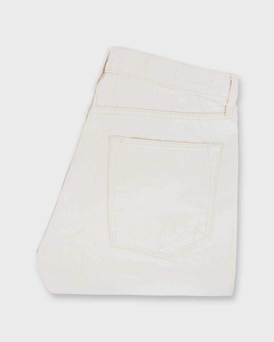 Slim Straight Jean in Natural Rinse Denim
