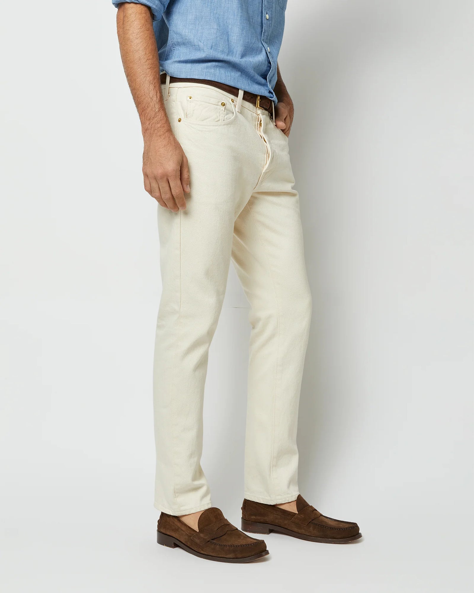 Slim Straight Jean - Natural Rinse Denim