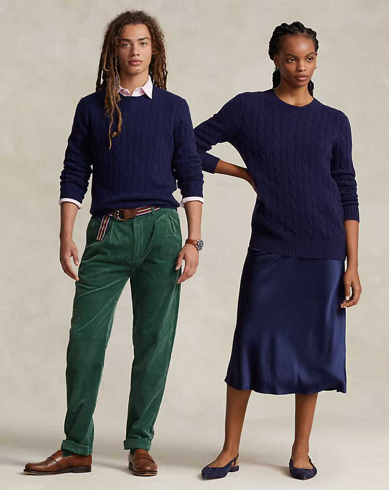 The Iconic Cable-Knit Cashmere Sweater