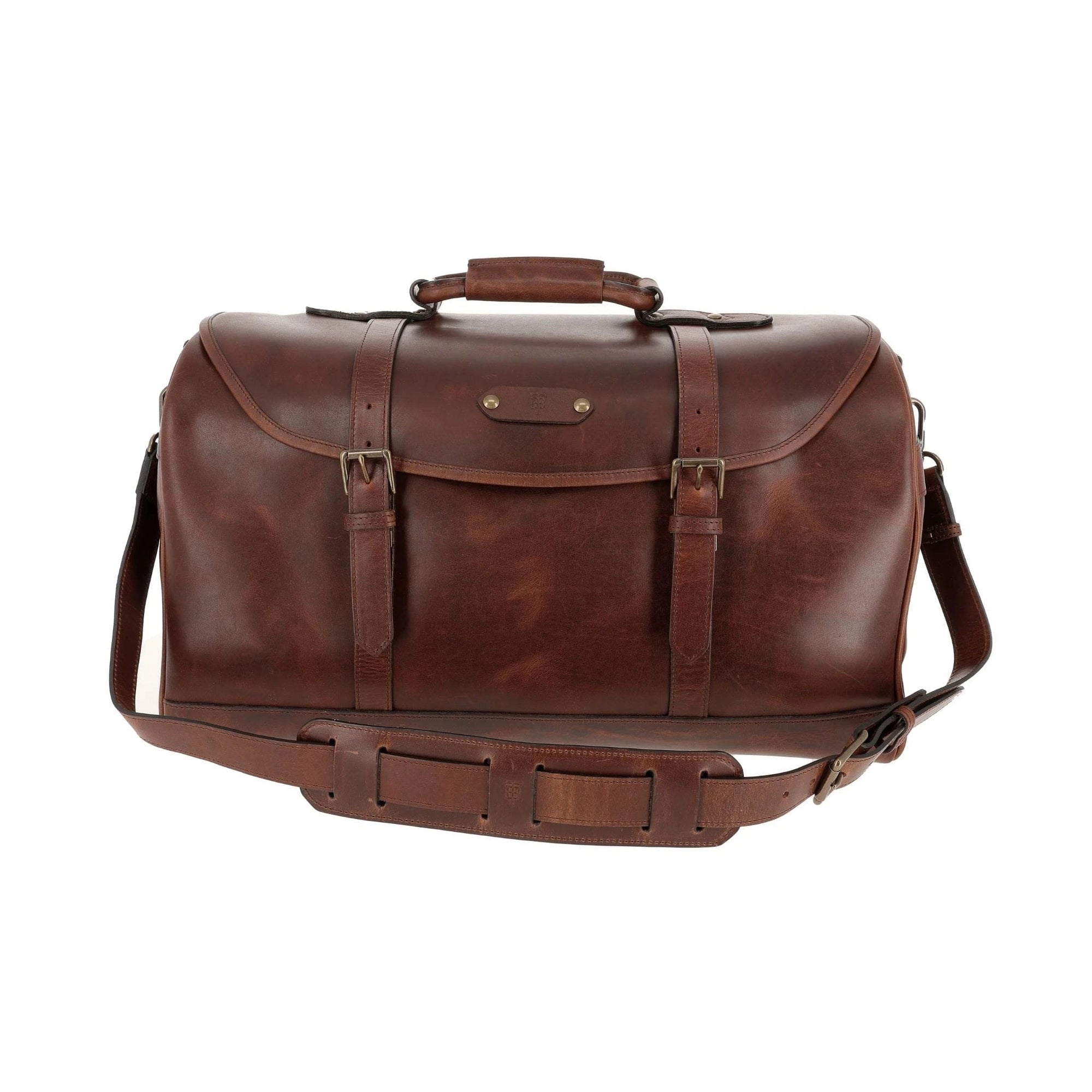 Tom Beckbe Leather Weekender Bag