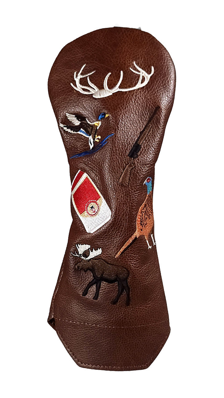 Winston Collection Hunting Retreat Torino Italian Leather Headcovers
