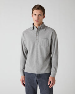 Teddy Long Sleeve Polo Shirt