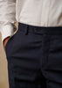 Octobre Slacks - Elmon Trousers - Navy Wool