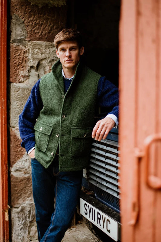 Cambells of Beauly - Casetino Mens Fleece Gilet