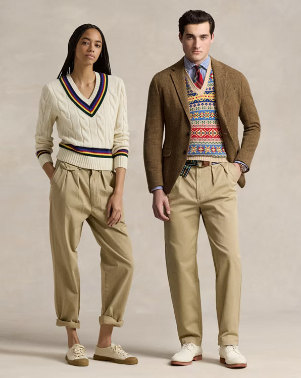Whitman Relaxed Fit Pleated Chino Pant