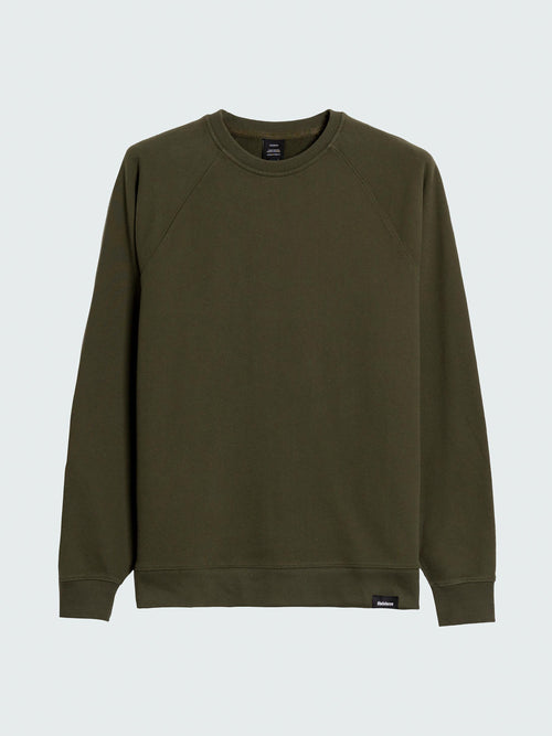 Finisterre Coho Sweatshirt, Timber Green