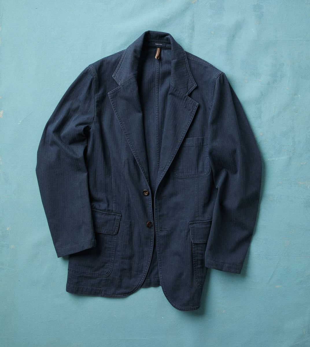 Drakes Ecom - US Navy Herringbone Twill Cotton Games Blazer Mk. I