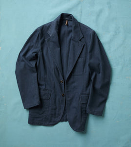 Drakes Ecom - US Navy Herringbone Twill Cotton Games Blazer Mk. I