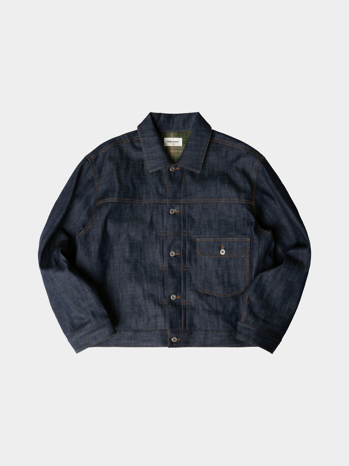 Circle Author Type I Lined Selvedge Denim Jacket