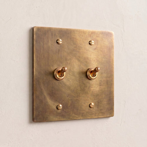 Brass Toggle Light Switches