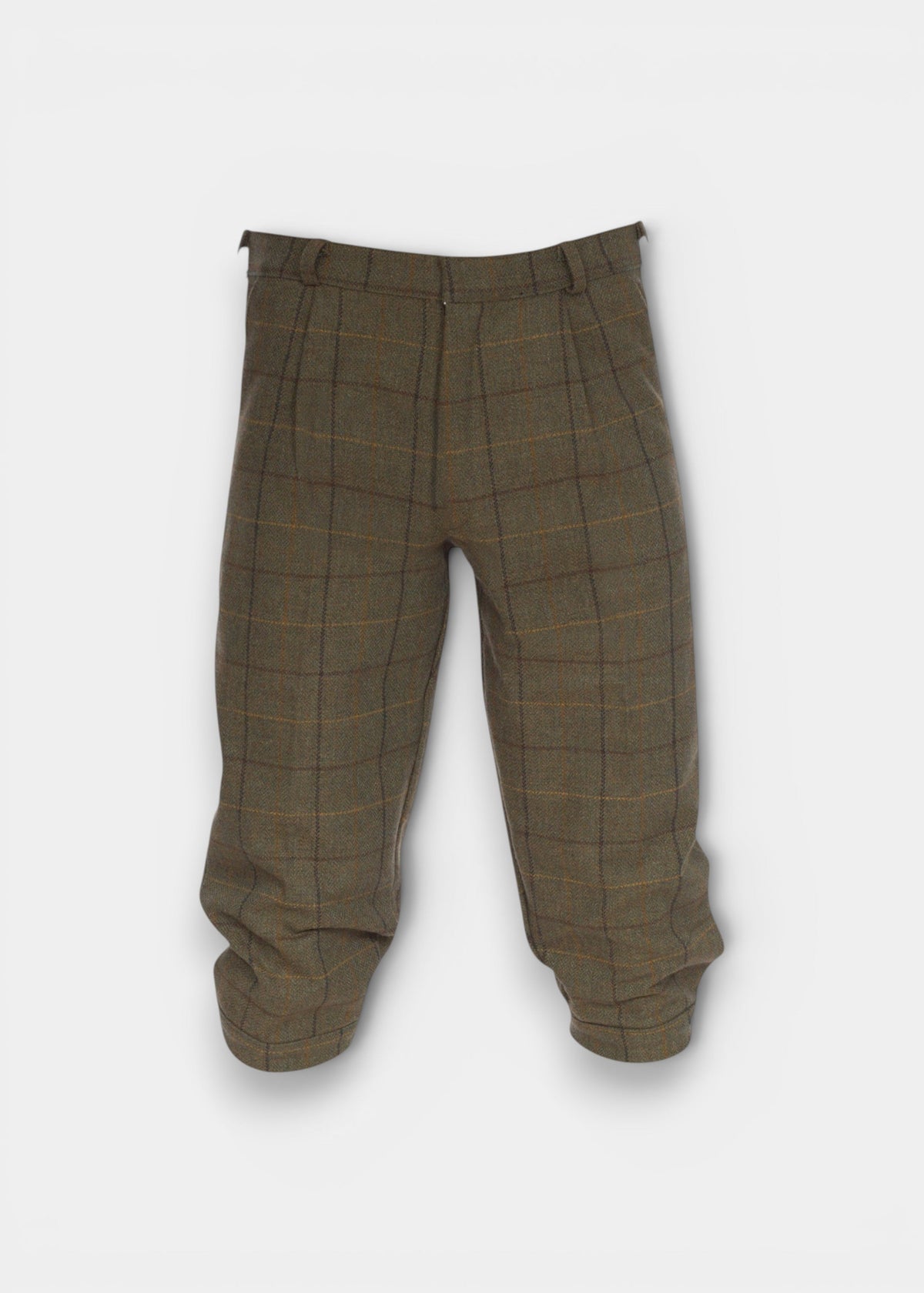 COUNTRYCOLLECTION Rutland Men's Tweed Water Repellent Shooting Breeks in Dark Moss