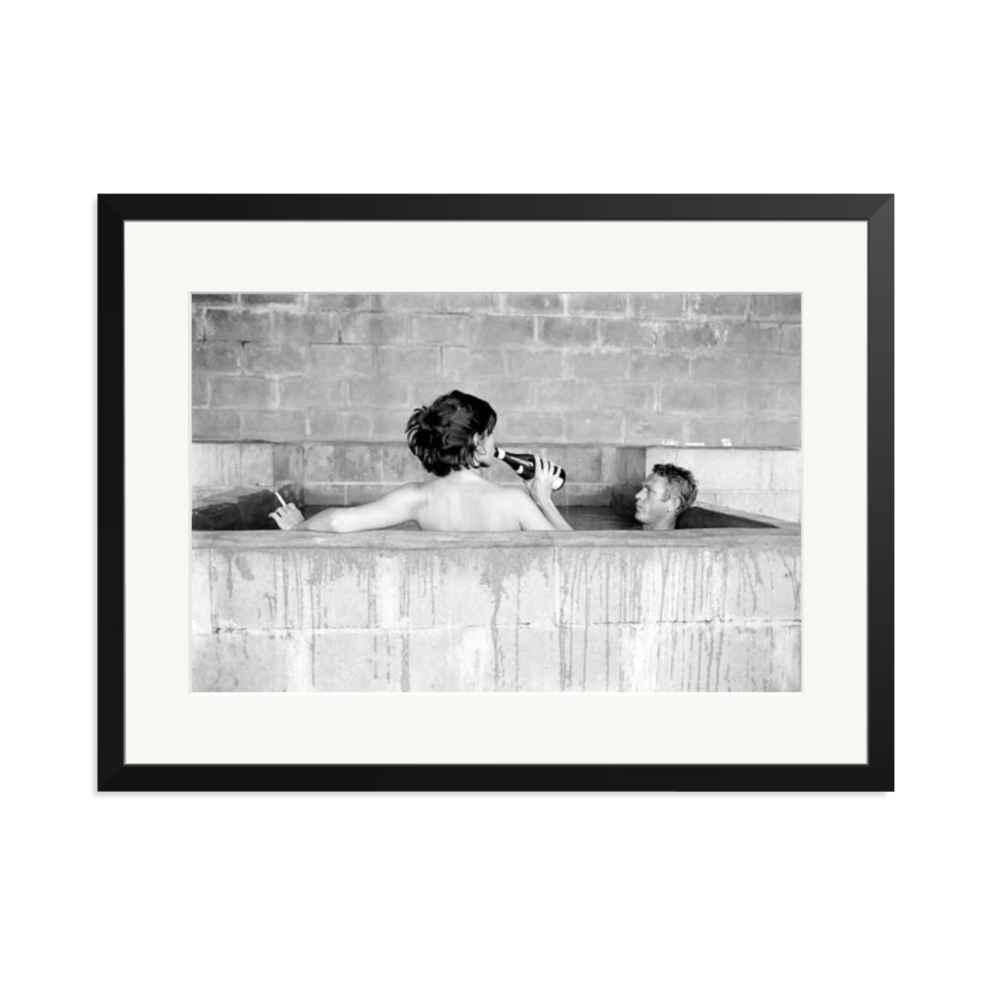 Steve McQueen and Neile Adams