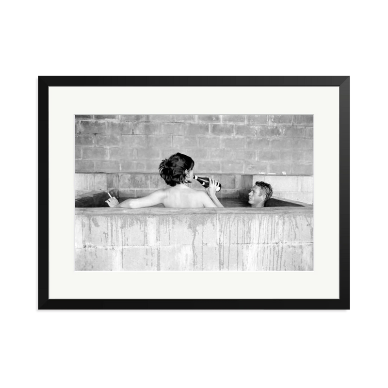 Steve McQueen and Neile Adams