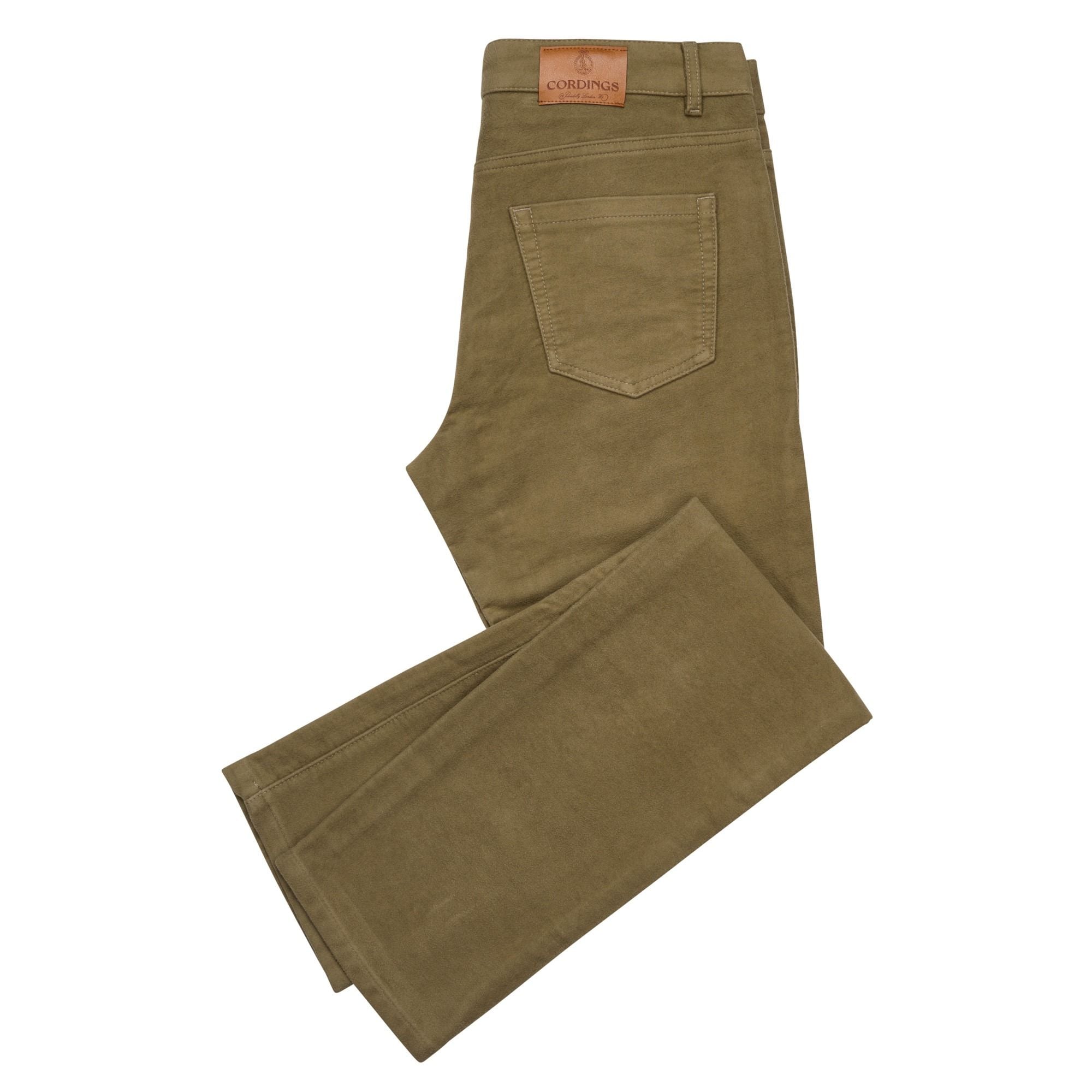 Lovat Green Hebden Moleskin Jeans