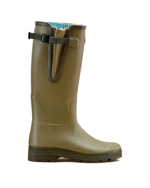 Le Chameau Men's Chasseur Leather Lined Wellington Boot